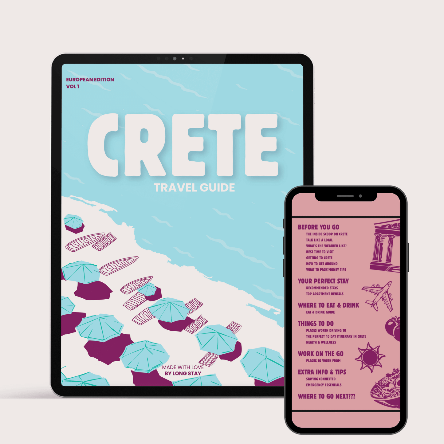 Crete Travel Guide Ebook Cover