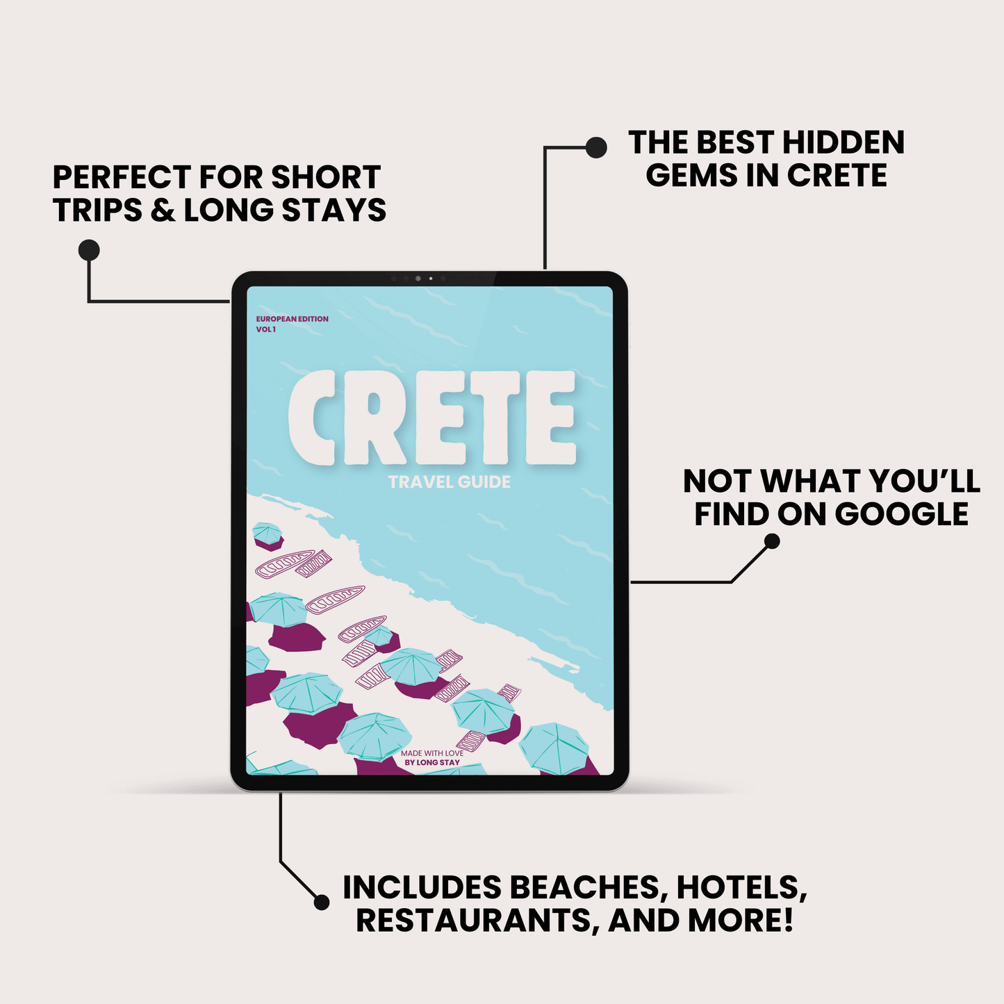 For who this Crete Travel Guide ebook is for?