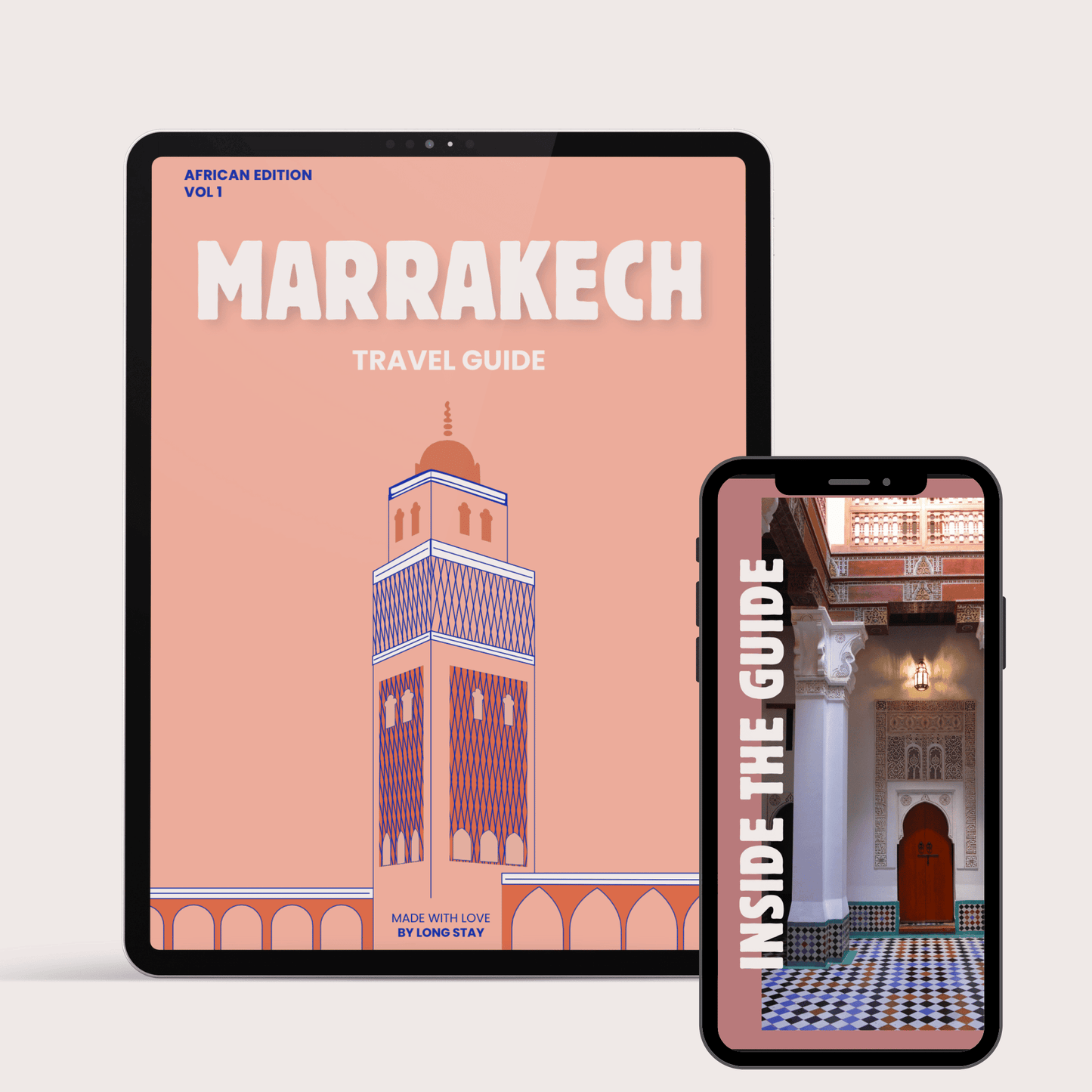 Marrakech Travel Guide Ebook Cover