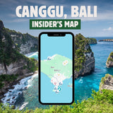 Insider's Map to Canggu, Bali