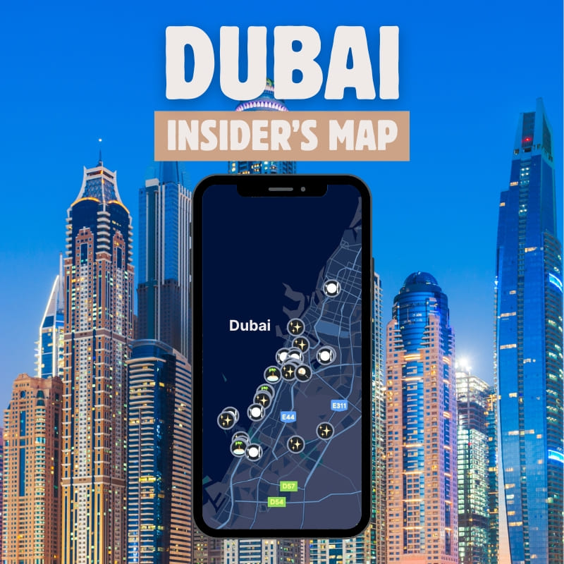 Dubai Insider's Map