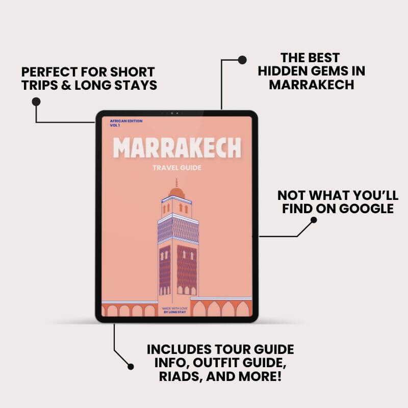First Timer's Guide to Marrakech